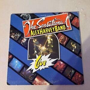 💜 The Sensational Alex Harvey Band Live Vinyl Album
